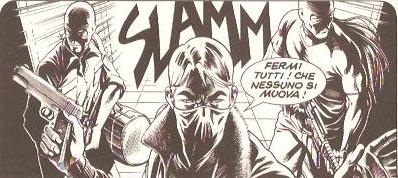 La prima rapina non si scorda mai!<br>Vignetta di Gianluigi Gregorini, Cassidy n.13, pag.8<br><i>(c) 2011 Sergio Bonelli editore</i>